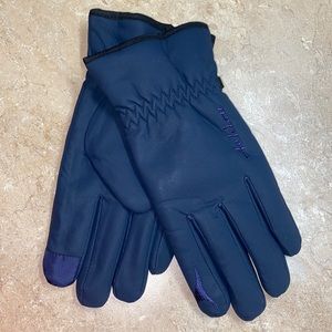 Waterproof plush lined gloves